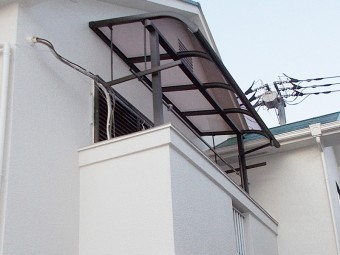 テラス屋根取付工事